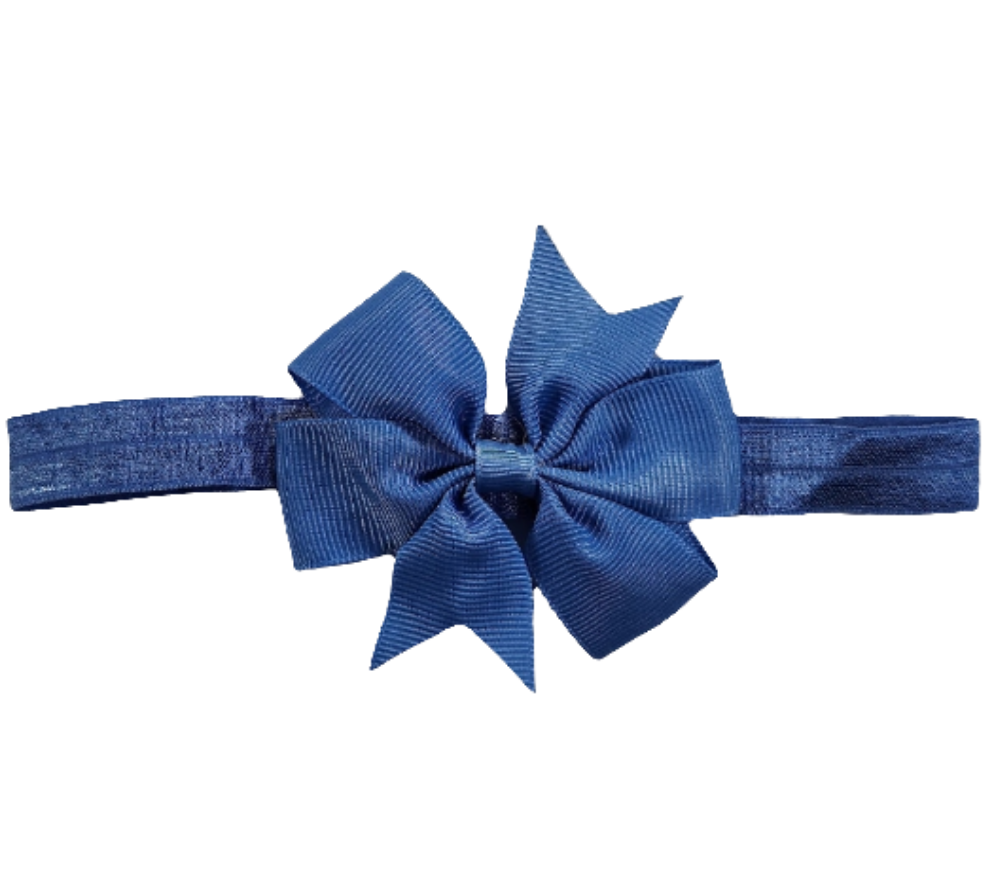 Ocean blue bow