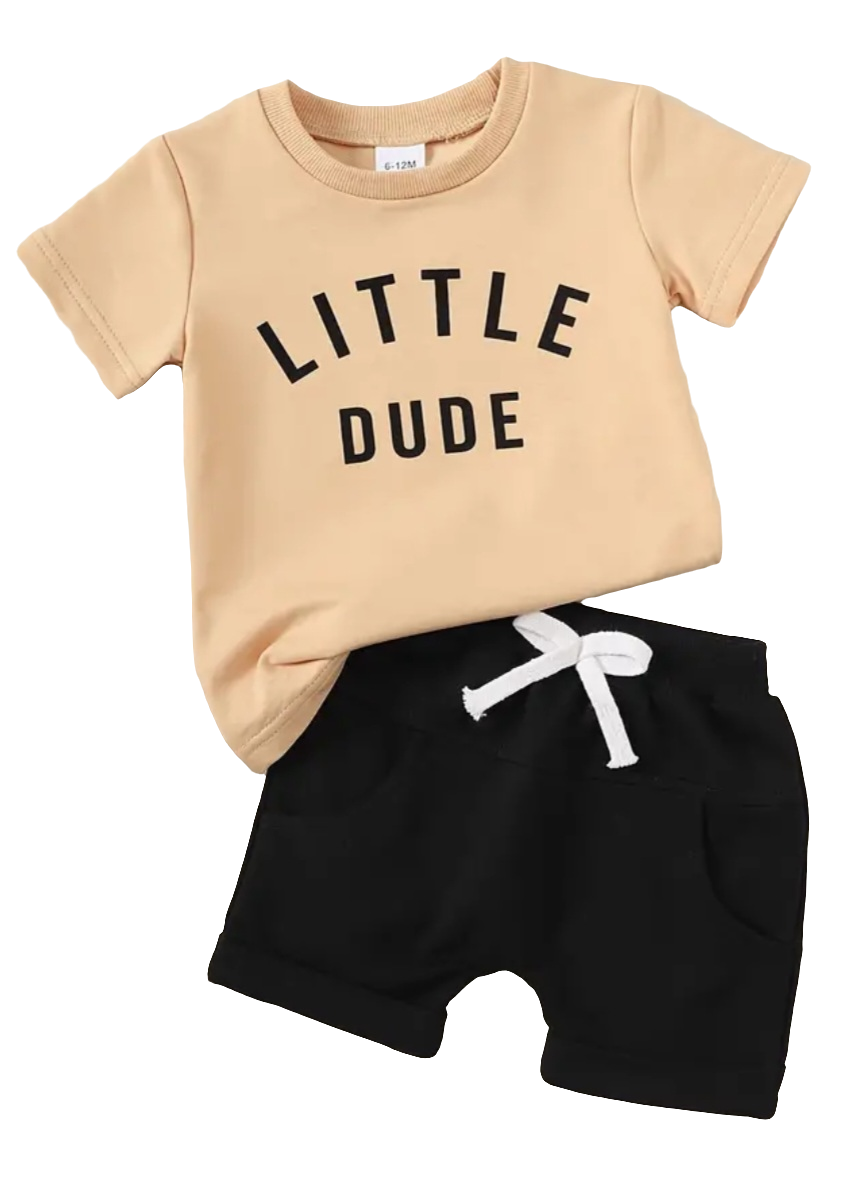 Nick t-shirt and short set