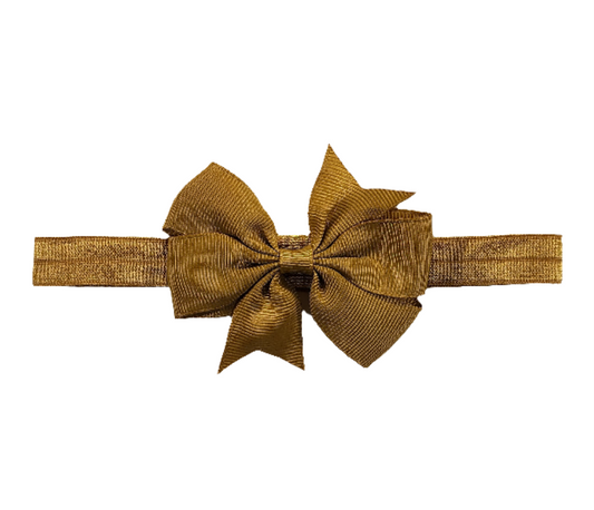 Gold bow