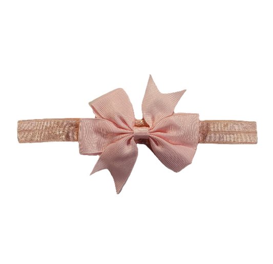 Baby pink bow
