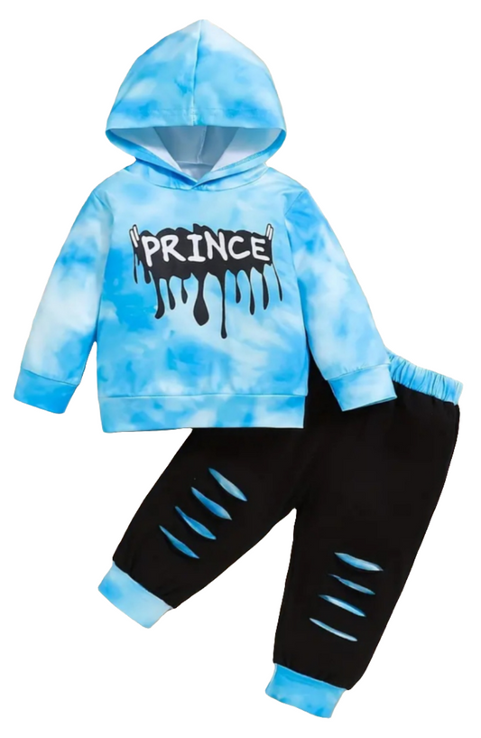 Prince hoodie and pant set