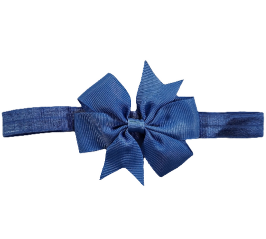Ocean blue bow