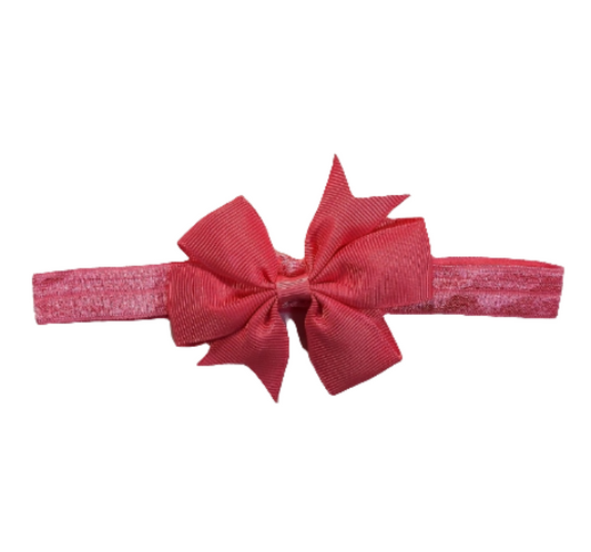 Fairy floss pink bow