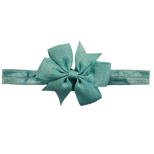 Teal bow