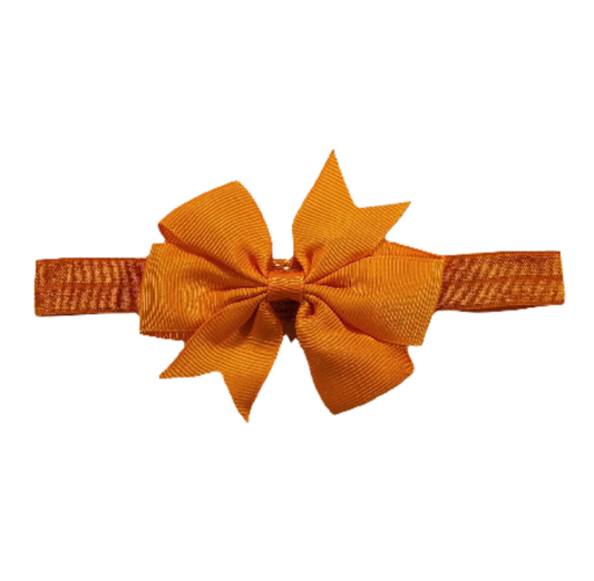 Orange bow