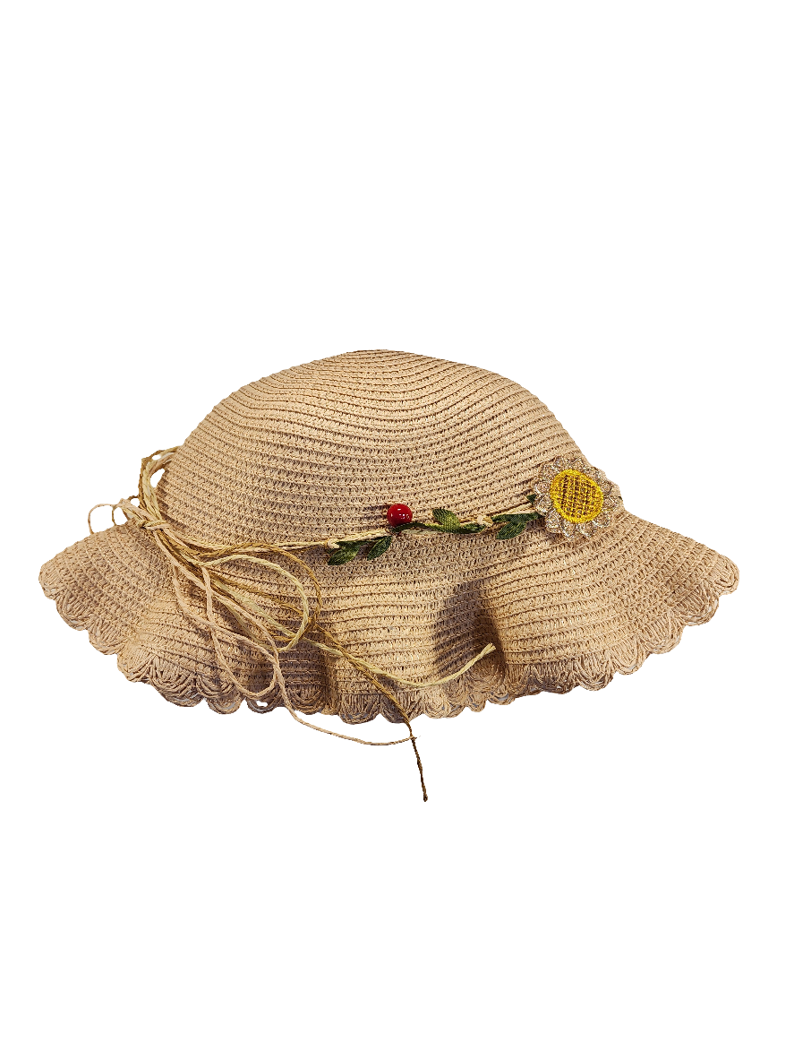 Sun hat pink with matching bag
