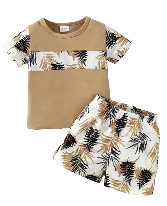 Riley t-shirt and short set