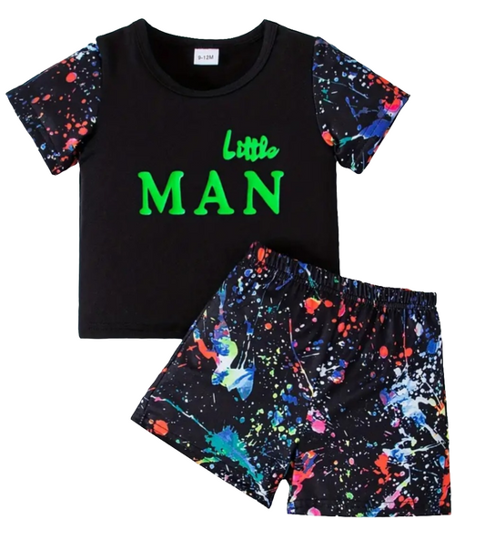 Rhys t-shirt and short set