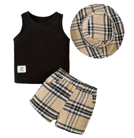 Luka tank, shorts and hat set